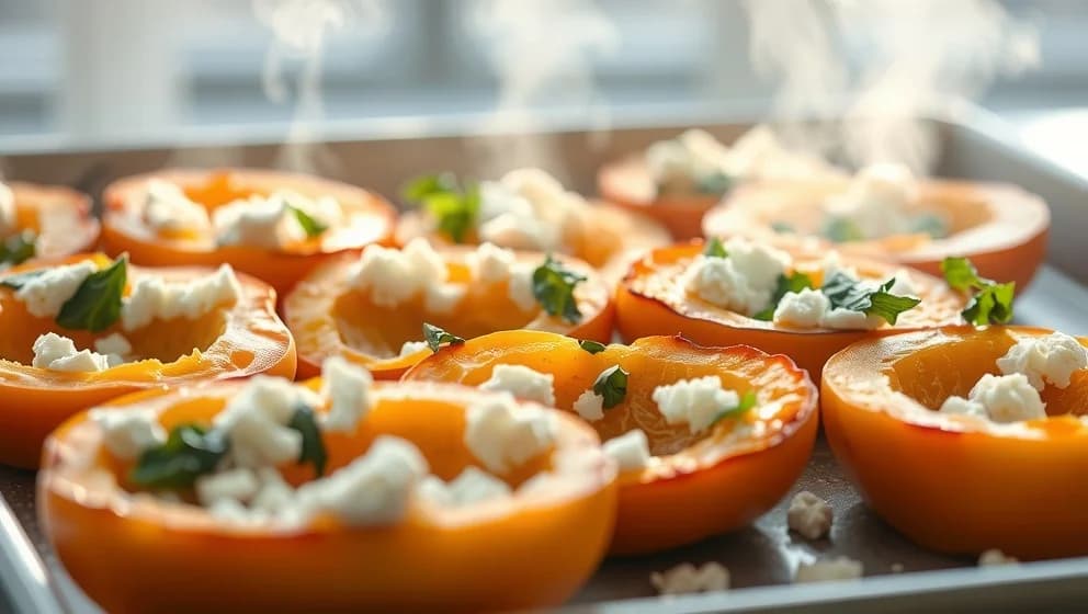 Bräst butternutpumpa i ugn med fetaost