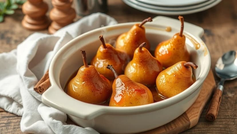 Päron i ugn är världens godaste dessert