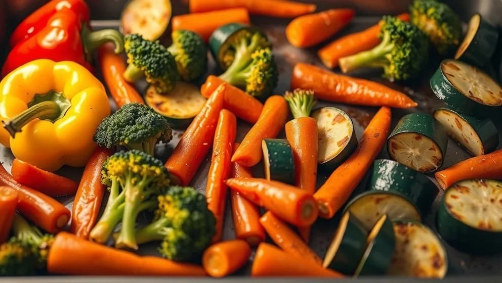 Hur lång tid tar grönsaker i ugnen