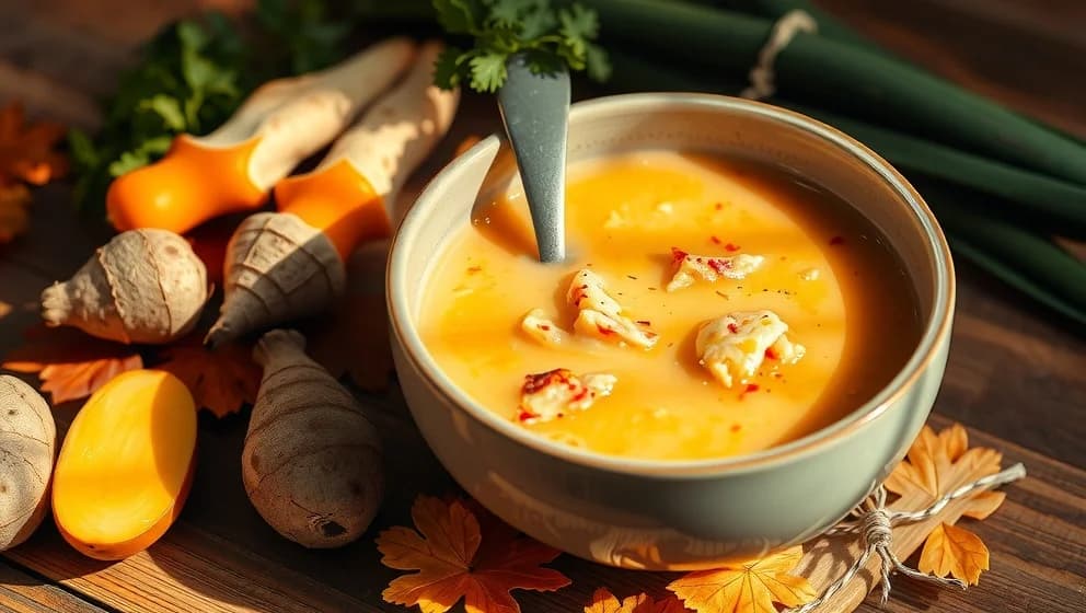 Jordärtskockssoppa recept enkelt att laga