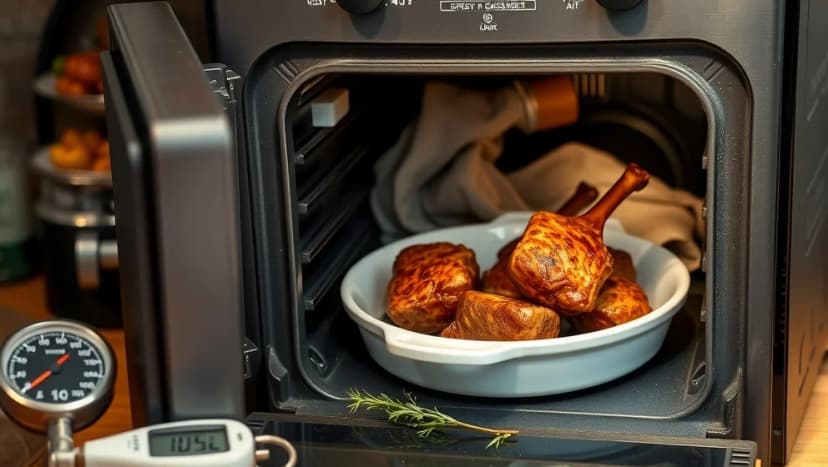 Långlagade kotletter i ugn på 2 timmar