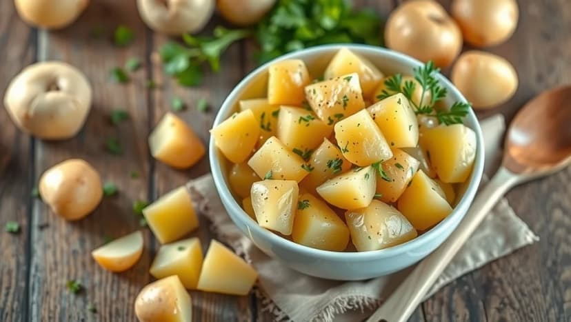 Jennys ljumma potatissallad receptet