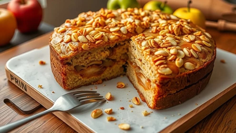 Mauds äppelkaka med tosca