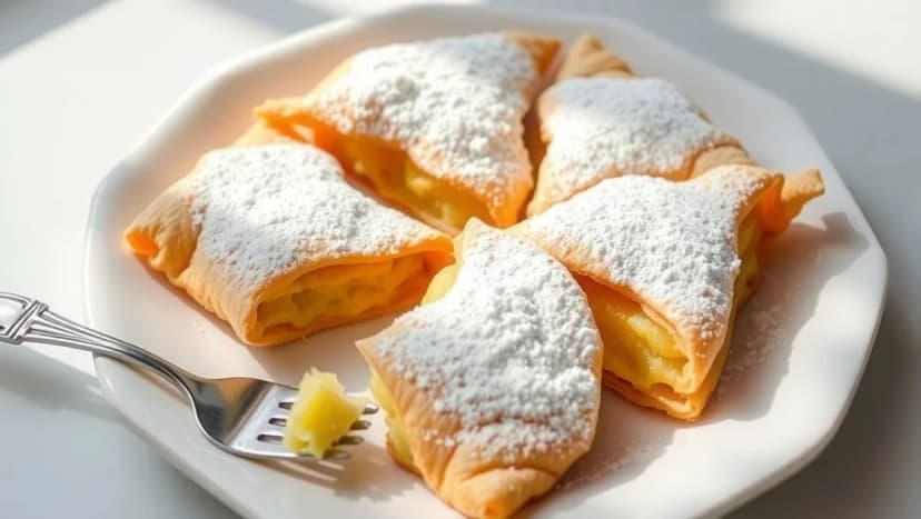 Recept med smördeg efterrätt som smälter på tungan