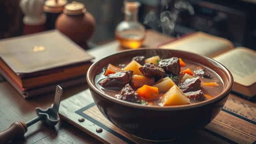 Gammaldags köttsoppa som mormor gjorde