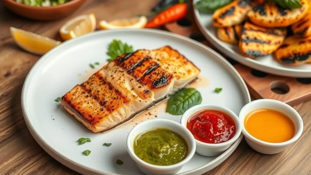 Vilken sås passar bäst till grillad lax