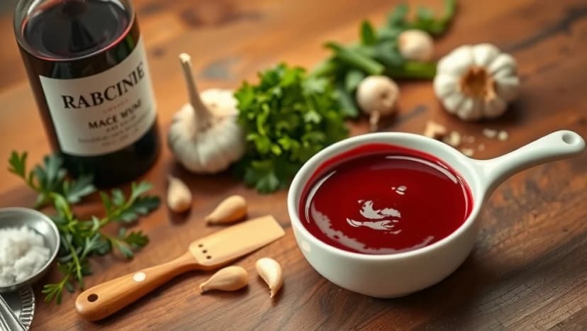 Världens godaste rödvinssås recept